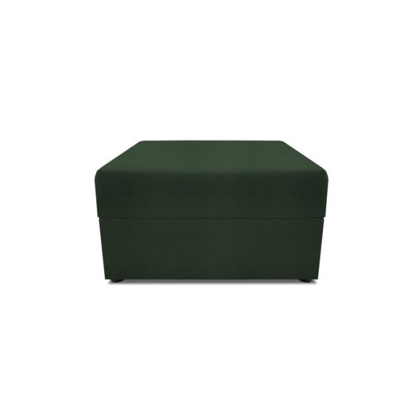 Пуф «Бергамо», бельевой короб, велюр, цвет dream yellow