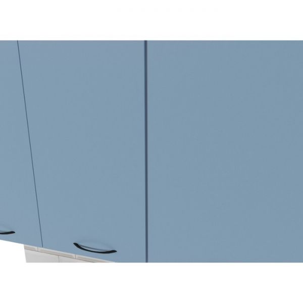 Кухонный гарнитур Лидия мини 1000х600 Белый/Сосна/Капри, Бетон темный