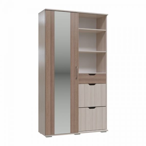 Прихожая ДУЭТ Ясень шимо темный/светлый