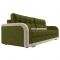 Диван прямой «Марсель», механизм еврокнижка, микровельвет, цвет бежевый / зелёный