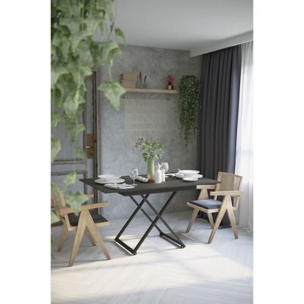 Стол универсальный «Генри», 905 (1360) ? 680 (905) ? 765 (400) мм, цвет белый премиум