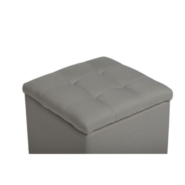 Пуф Бриг 400х400х430 Рогожка ASH