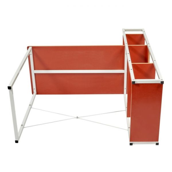 Стол письменный с полками Frame, 1000 ? 450 ? 1100 см, цвет дерево лофт / чёрный