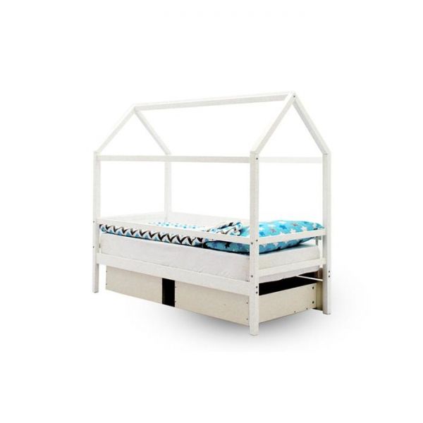 Детская кровать-домик Бельмарко Svogen белый