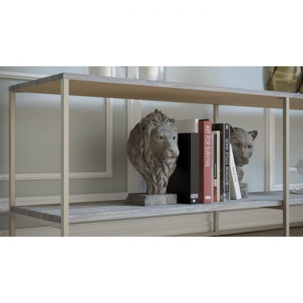 Консоль «Катрин 1585», 1585 ? 350 ? 500 мм, цвет скания темная