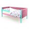Детская кровать-тахта мягкая Svogen мятный-лаванда