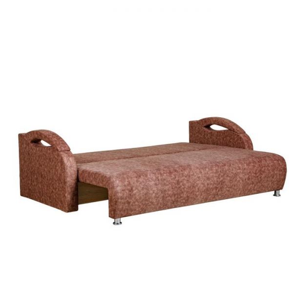 Диван прямой "Юпитер 4", " тефи коричневый"