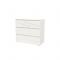 Комод с тремя ящиками АДЕЛИНА 1000х440х900 Рамух белый