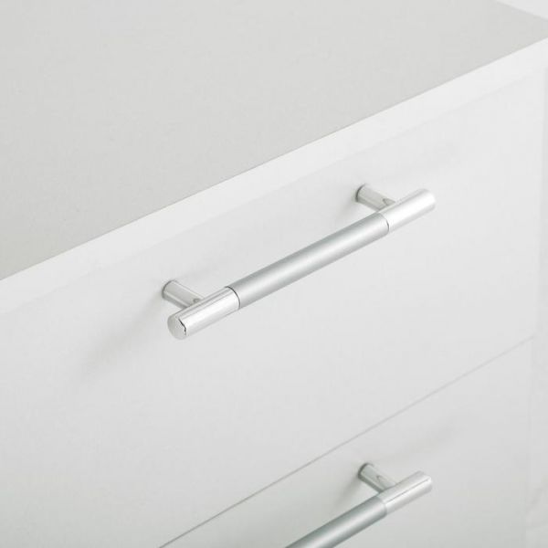 Тумба прикроватная Лазурит, 400*466*430, Белый/Белый