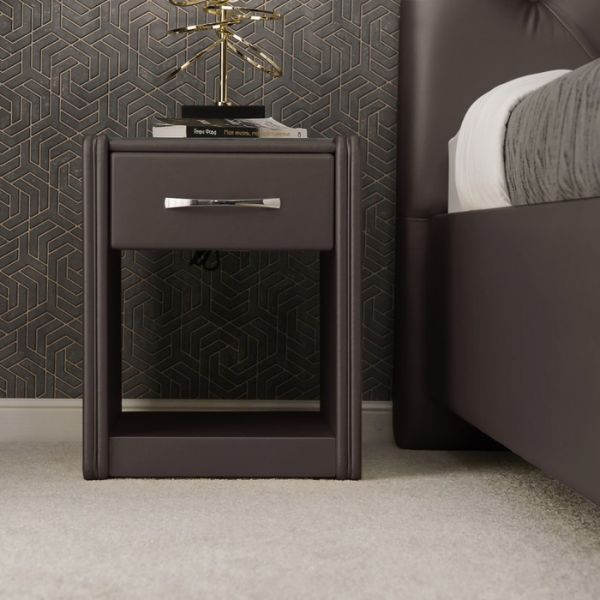 Тумба «Алеро», узкая, 1 ящик, 410 ? 430 ? 530 мм, цвет взбитые сливки