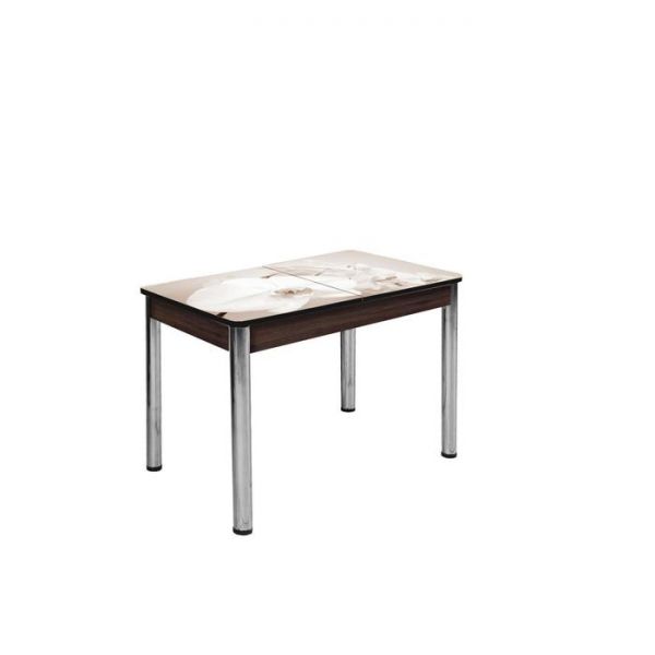 Стол раздвижной «Триумф», 870(1170) ? 600 ? 750 мм, опоры хром, цвет венге / 236743954