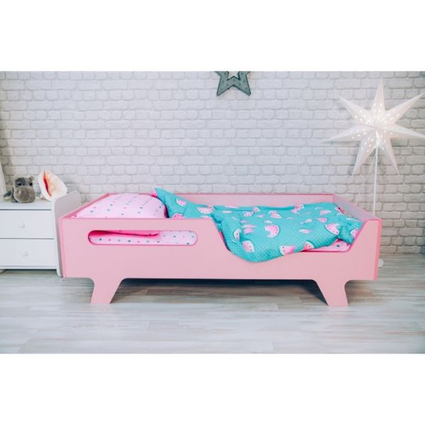 Детская кровать Беби розовый