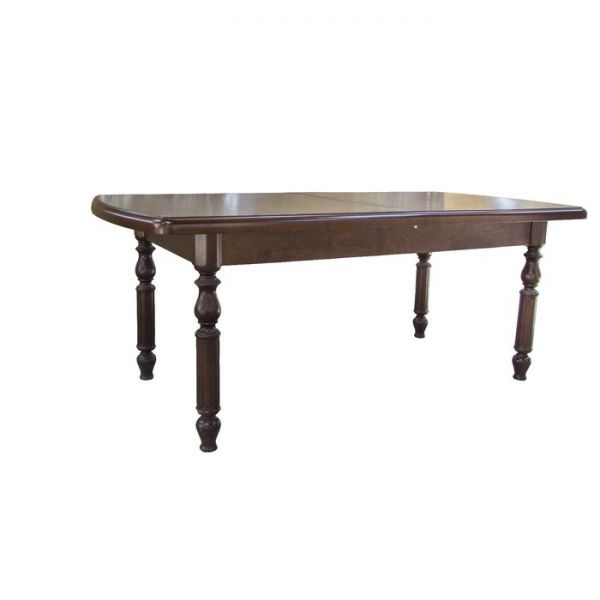 Стол обеденный раздвижной 2000/3000х1000х750 бук/цвет покраски темный орех