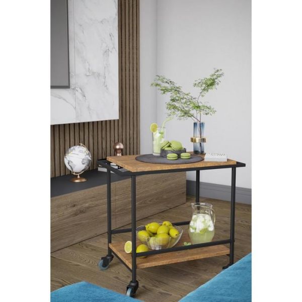 Стол журнальный «Фрэнки», 600 ? 350 ? 555 мм, цвет дуб американский