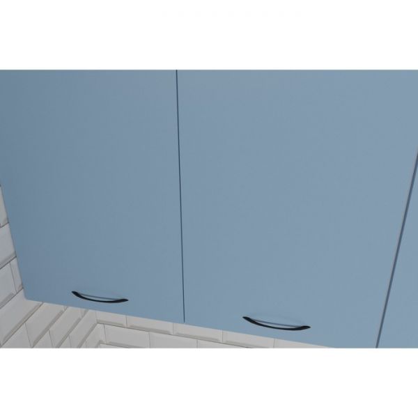 Кухонный угловой гарнитур Лидия прайм 2000х1100 Белый/Сосна/Капри, Бетон темный