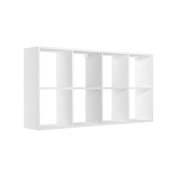 Стеллаж навесной Юниор 1400х250х709 Белая Аляска