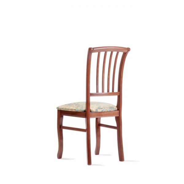 Стул Кабриоль-Ж, бук, цвет покраски  темный орех, ткань Tvill однотонка 9381 160/7т