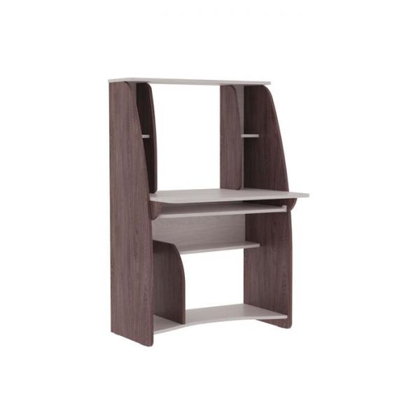 Стол компьютерный «СК 3», 860 ? 650 ? 1322 мм, ЛДСП, ясень анкор тёмный / анкор светлый