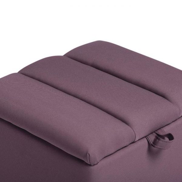 Пуф Осло мини 400х400х410 Рогожка PLUM