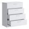 Комод «Париж», 800 ? 450 ? 1004 мм, цвет белый