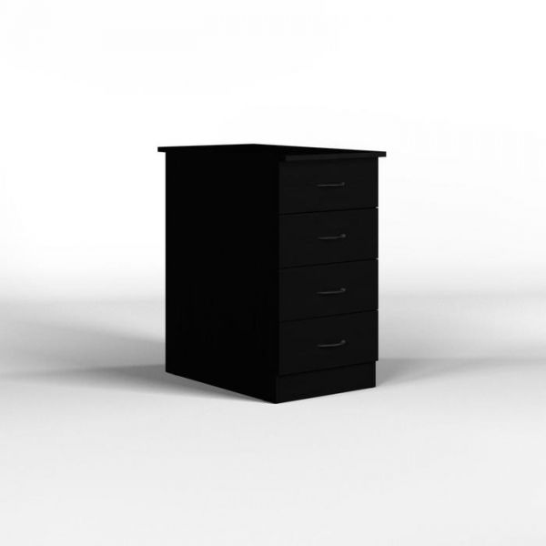 Тумба приставная 400*700*750 Черный