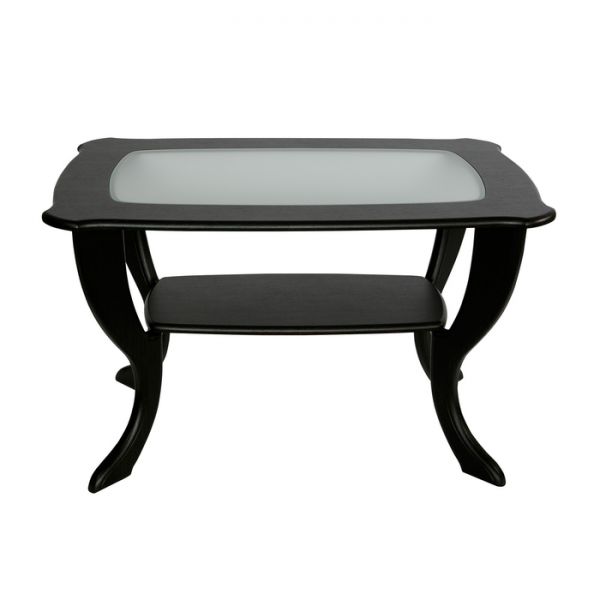 Стол журнальный «Маэстро», со стеклом сжс-01, 900 ? 600 ? 560 мм, цвет дуб белёный