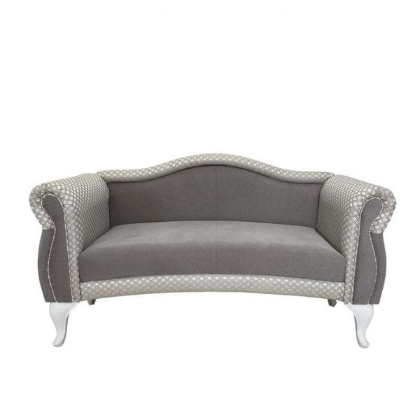 Банкетка со спинкой «Лилия», цвет шегги шоколад / аделина даймонд шоколад