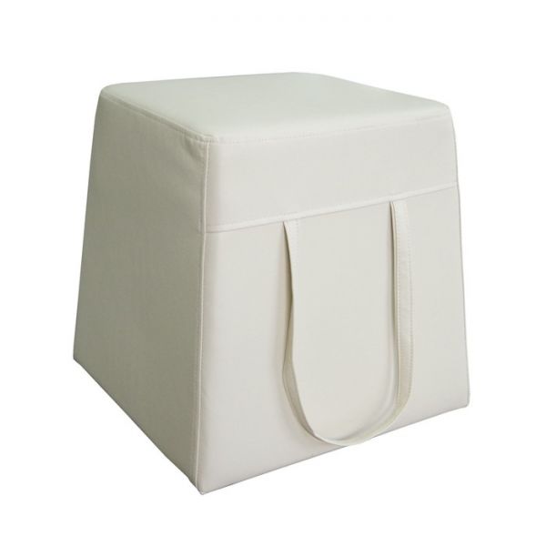 Банкетка ПИРАМИДА 420х420х440 Бежевый