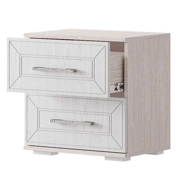 Тумба прикроватная Британика 500х354х503 дуб атланта/F22