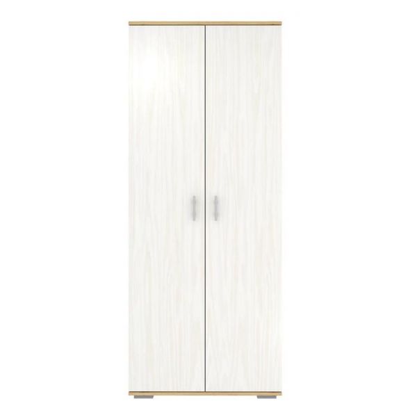 Шкаф двухдверный Лорена-32 800х414х1950 Дуб Бунрати/Сосна Исландия