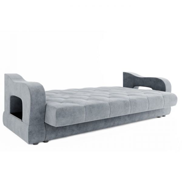 Прямой диван «Бруно 1», механизм книжка, велюр, цвет селфи 01