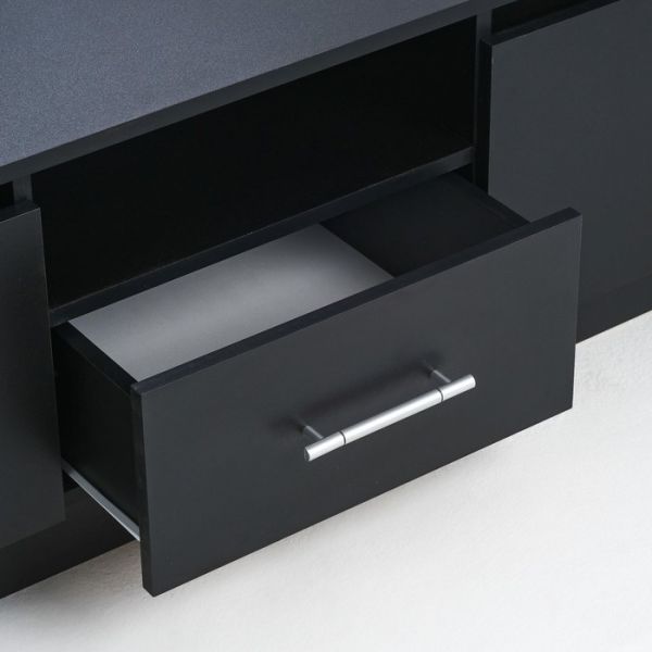 Тумба под ТВ Дели-1, 1400х420х440, Черный