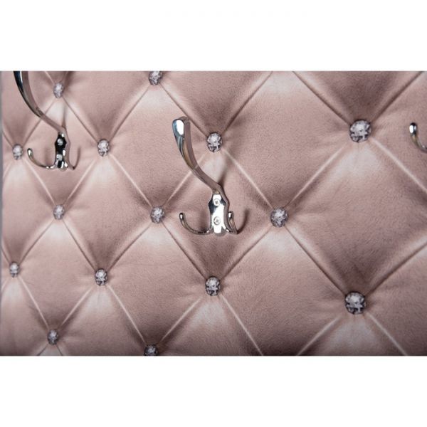 Настенная Вешалка Принт 700х1400 бежево-розовый