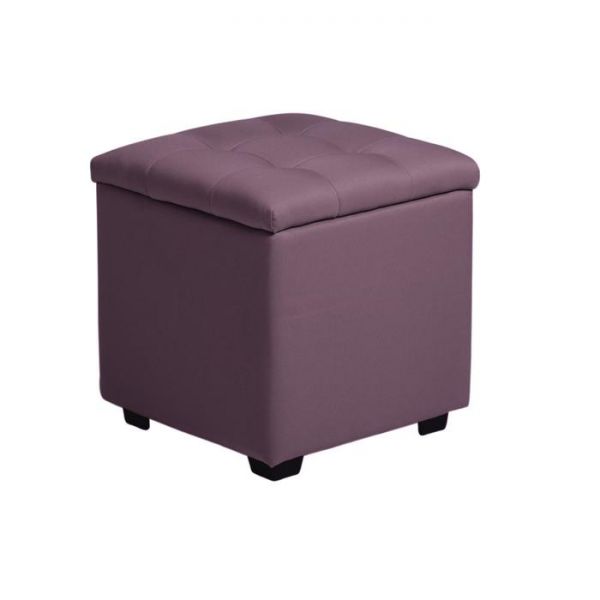 Пуф Бриг 400х400х430 Рогожка PLUM