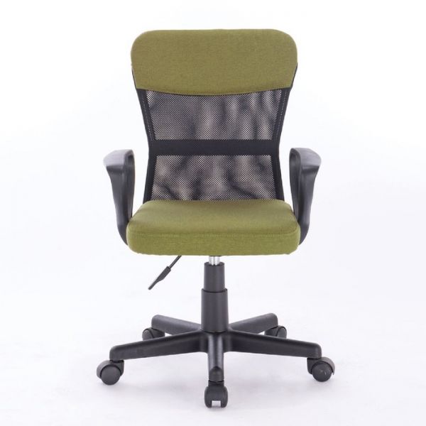 Кресло компактное BRABIX "Jet MG-315", с подлокотниками, зеленое