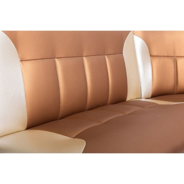 Кухонный уголок Орхидея  1500х1100х840 Венге/Золото/Беж