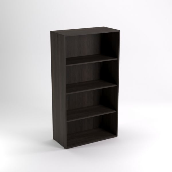 Шкаф стеллаж средний НШ-18, 760 ? 380 ? 1520 мм, белый шагр