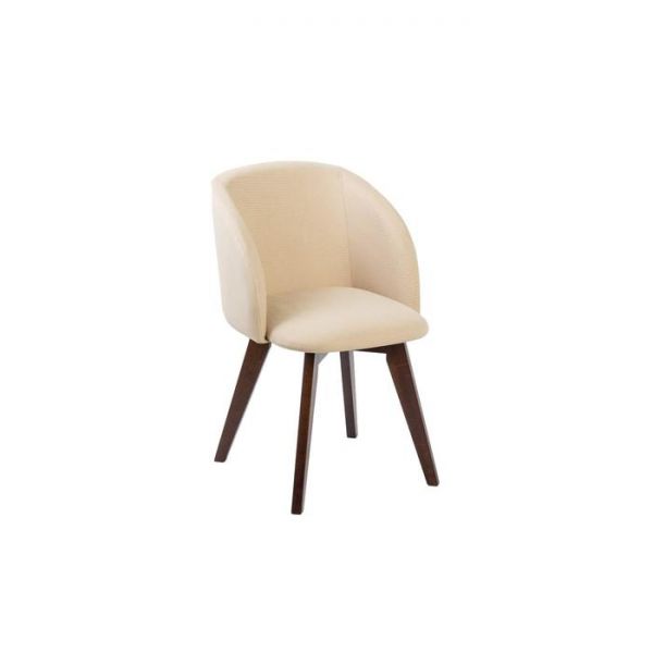 Стул Милли Канада 03 микровелюр карамель/ Стандарт массив орех