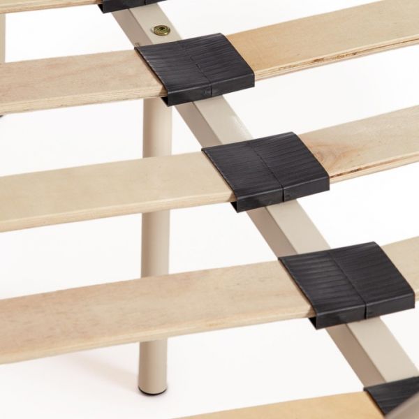 Кровать CANZONA Wood slat base  140х200 см, Белый