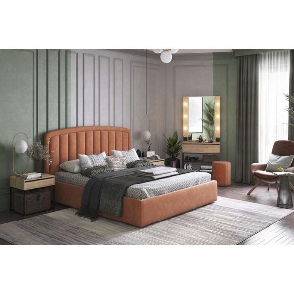 Каркас кровати Сиена-2 1600х2000 велюр муссон