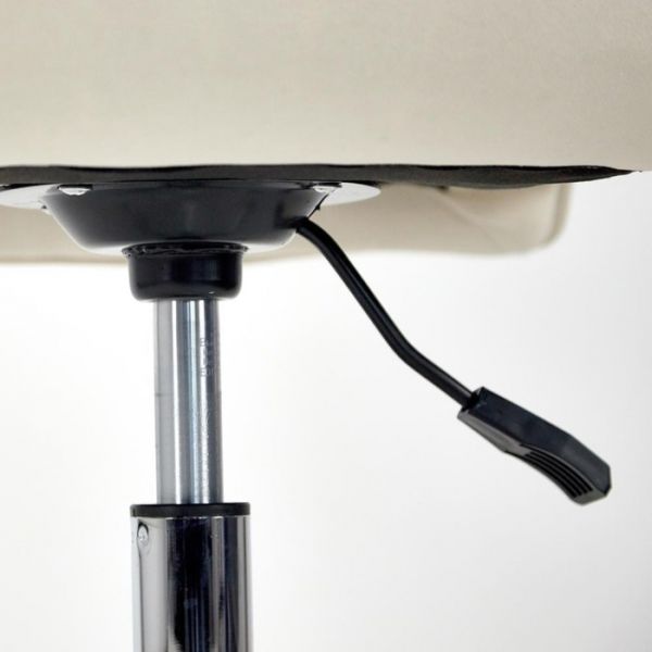 Кресло ZERO флок молочный 4