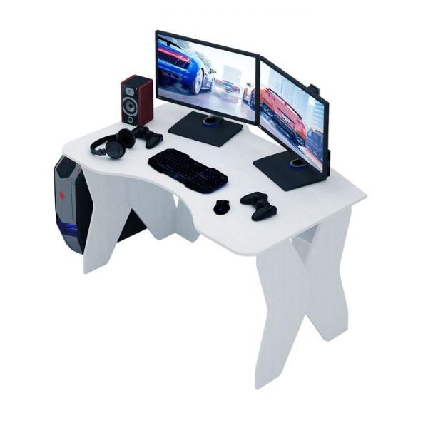 Стол игровой Таунт-1 1400х890х730 белый