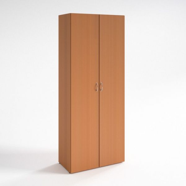 Шкаф для одежды НШ-10, 600 ? 380 ? 1890 мм, белый шагр