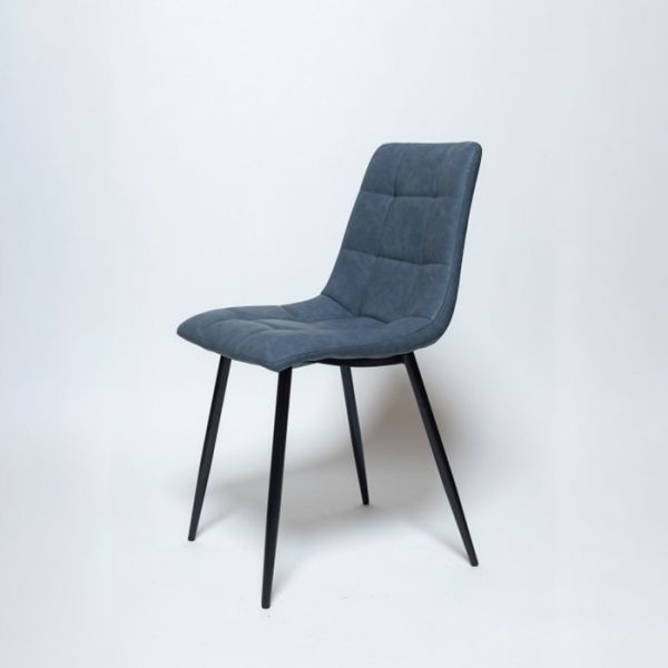 Стул 460х545х890 серый вельвет