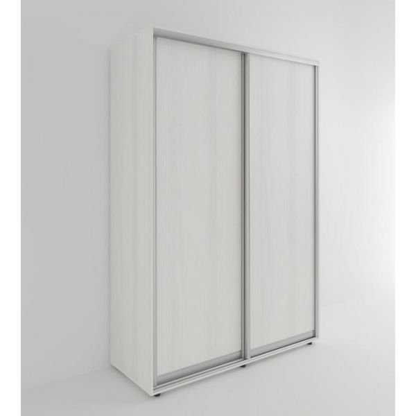 Шкаф-купе «Акцент-Сим Д», 1200 ? 600 ? 2310 мм, ЛДСП, цвет выбеленное дерево