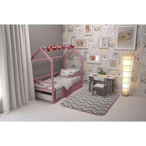 Детская кровать-домик Бельмарко Svogen лаванда