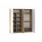 Шкаф 4-х ств Livorno НМ 013.58 Х, 2114х604х2200, 10 25 Софт Панакота, Дуб Бунратти
