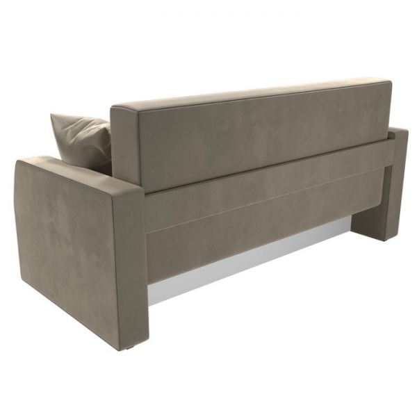 Диван прямой «Малютка», механизм выкатной, экокожа, цвет бежевый