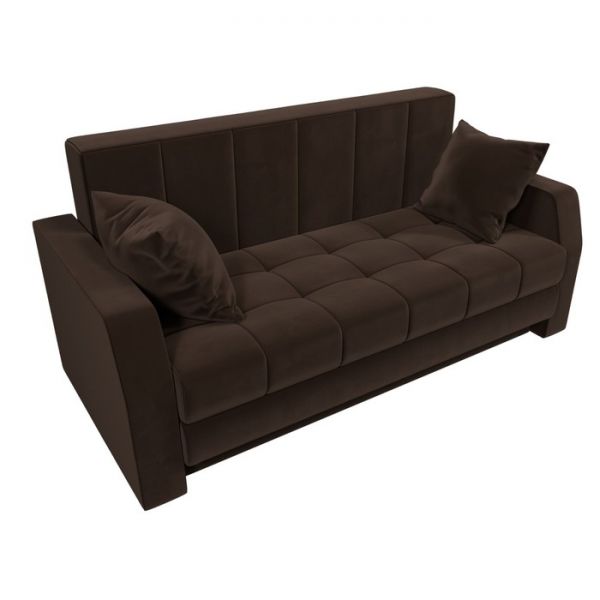 Диван прямой «Малютка», механизм выкатной, экокожа, цвет бежевый