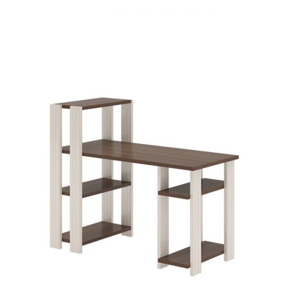 Компьютерный стол, 1300 ? 650 ? 1100 мм, цвет белый